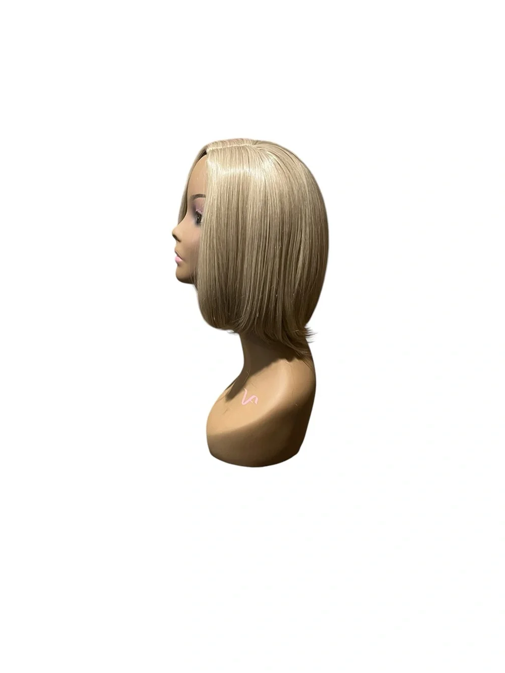 Blonde Straight Bob Wig - Sleek Layered Women's Hair